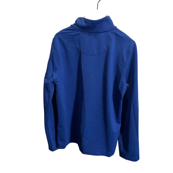 Vineyard Vines Performance Pullover Size 7 Bright Blue & Yellow - Picture 4 of 4